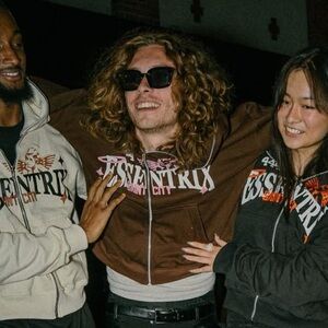 ATELIER ESSENTRIX 2023 collection (limited edition) Unisex Brown Hoodie size S